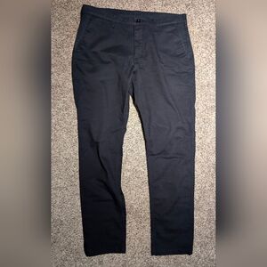 NWOT Men's Chino Twill Pants, Unbranded, No Tag, Navy Blue, W36/L32